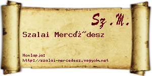 Szalai Mercédesz névjegykártya